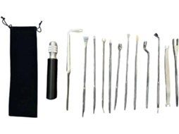 Kit De Regulador De Piano Com Chave Inglesa, De Fenda, Martelo E Acessórios Em Metal Sólido, Ideal Para