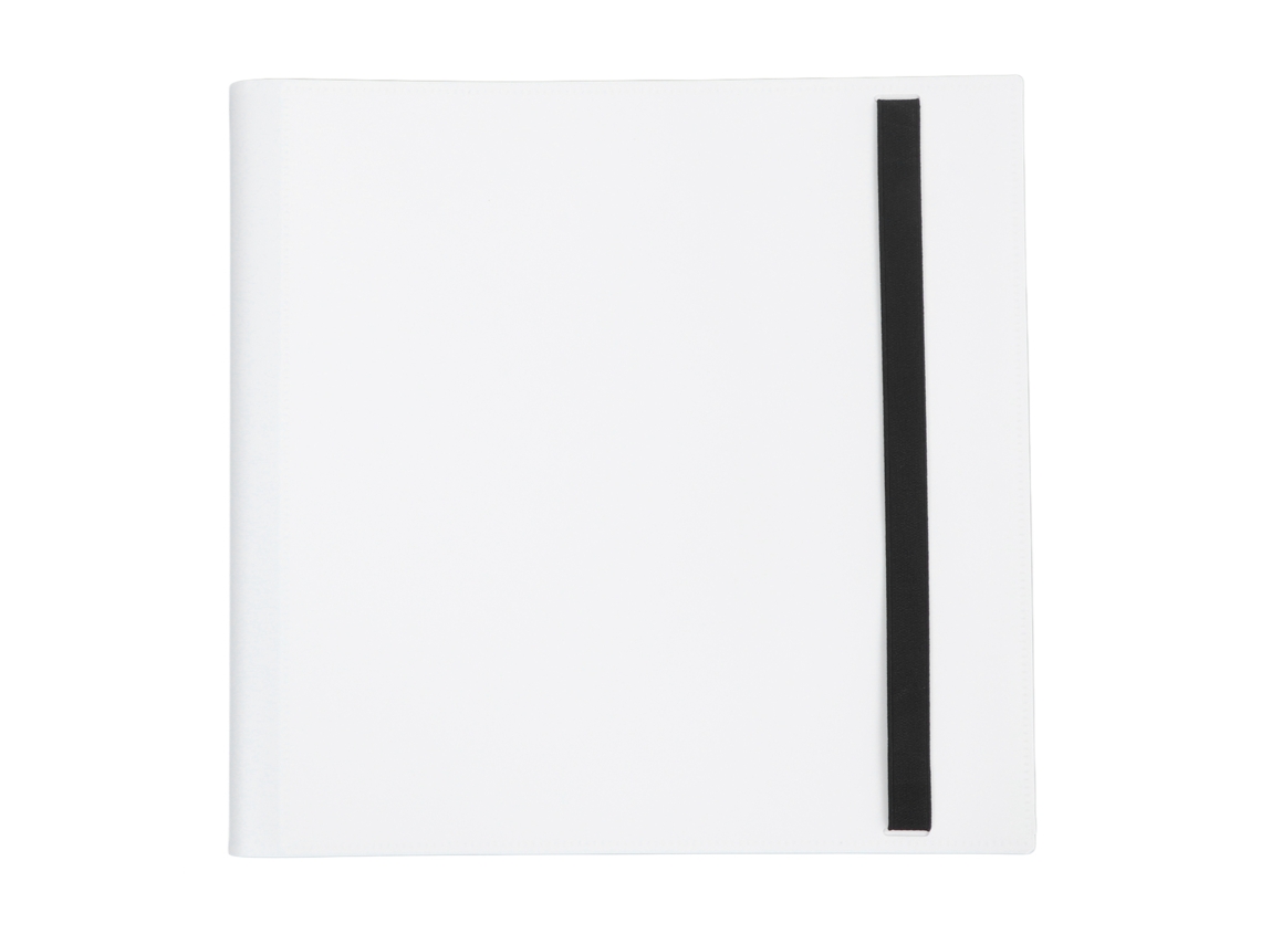 Ats carpeta de Cartas de Jogos com 12 Bolsos para 480 Cartas Resistente a Arranhões, Impermeável e Anti pó Album de Cartas Branco