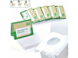 100 Peças De Capas Descartáveis ​​para Assento De Vaso Sanitário, Fáceis De Usar, Adequadas Para Crianças E Adultos -aquaforge
