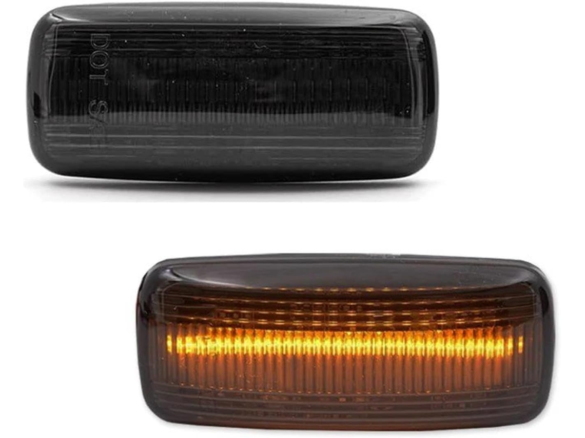 Piscas Laterais De Led Âmbar E Amarelo 2 Peças Para Dodge Avenger Lancia Flavia T10 Sem Versão Fumê