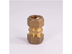 Adaptador para Conexão de Jardim, Junta Compressão Latão com Diâmetro Externo 15 Mm, Virola Cobre Água e Óleo