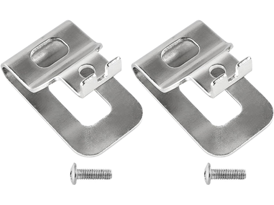 Conjunto De 2 Clipes Cinto Elétricos Reposição Para Ferramentas Gancho Furadeira Impacto, Para Eletricistas E