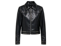 Casaco Only Maxime Faux Lthr Jkt Preto