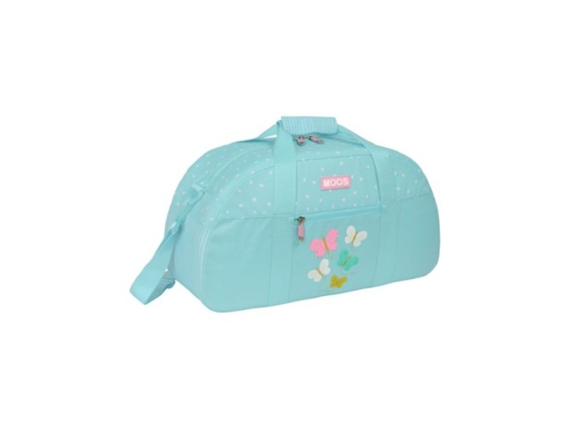 Livro Bolsa Deporte Reciclado Moos Butterflies 50x26x2cm De Desconocido (espanhol)