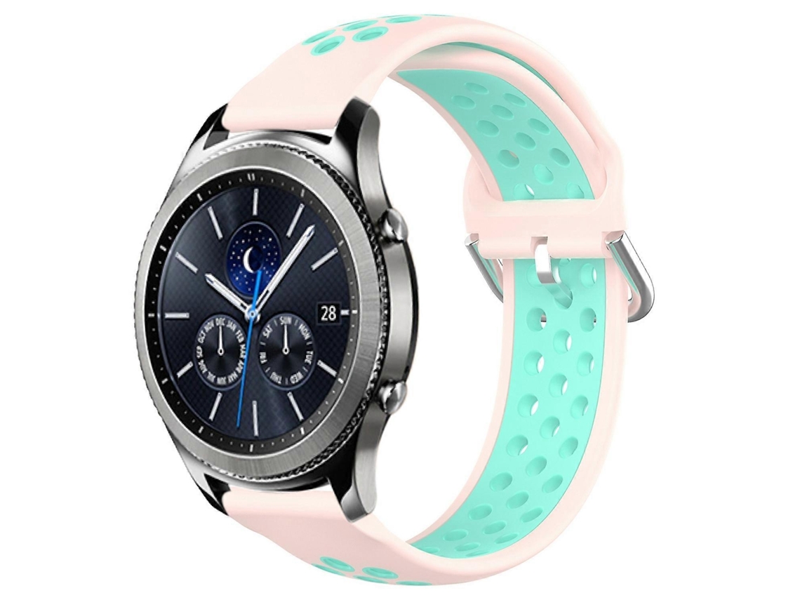 Pulseira De Silicone Esportiva Perfurada E Respirável De 22 Mm Para Samsung Gear S3 Classic