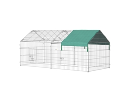 Recinto Para 220x103x103cm Animais Com Cobertura De Aço Portas.
