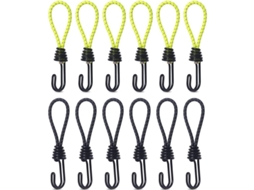 Tiras De Borracha, Cordão Elástico, Tira De Borracha Resistente Com Gancho, Gancho De Metal À Prova Choque, Cordão Elástico Para Camping, Barraca