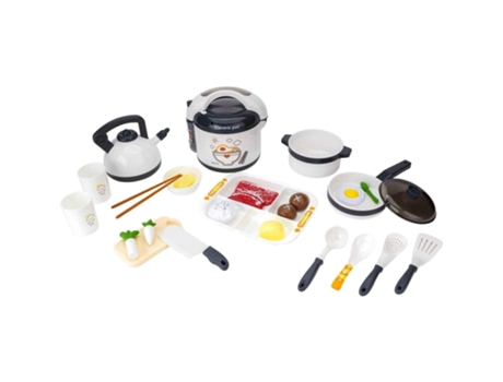 Conjunto de caçarola expressa imitação de brinquedo para casa