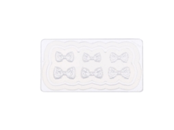 Molde De Silicona Para Decoração De Unhas Com Laço Arte De Unhas 3d Modelos Diy Para Manicura