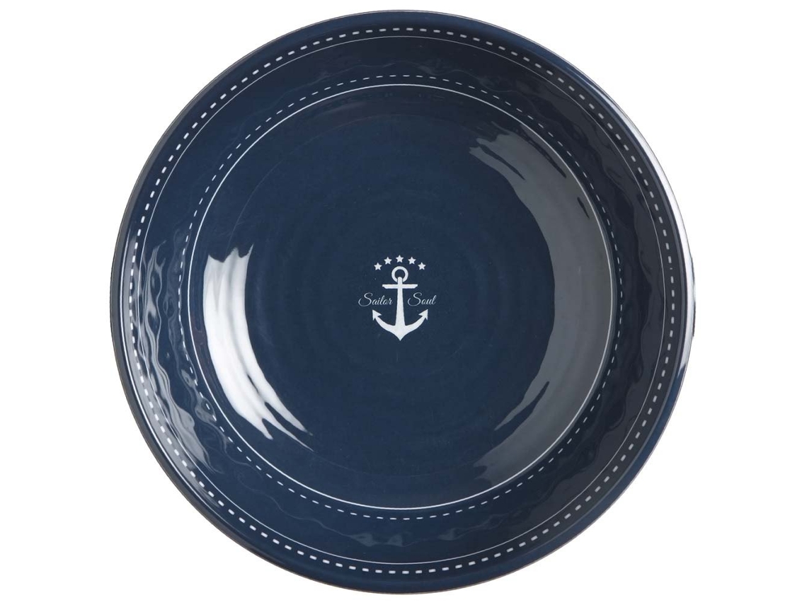 Pratos Tigela Sailor 6 Unidades Azulmarine Business