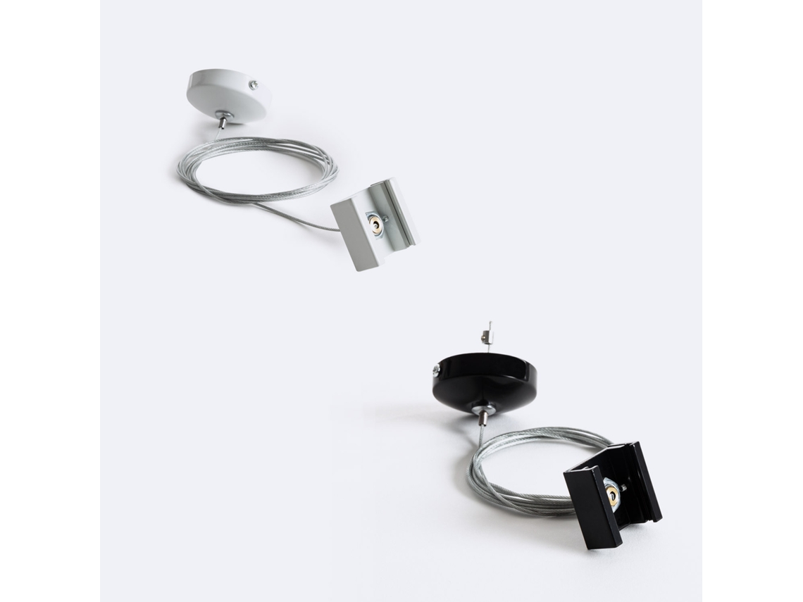 Kit Suspensão Para Carril Trifásico Dali Branco