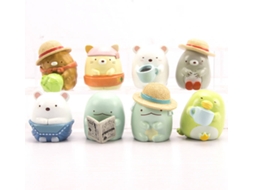 Figuras EASTVAPS Sumikkogurashi Figure (8 Peças)