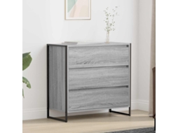 Vidaxl Buffet Cinza Sonoma 79 X 36 X 75.5 Cm Madeira Processada
