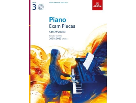 Livro Piano Exam Pieces 2021 2022, ABRSM Grade 3, with CD de Abrsm (Inglês)