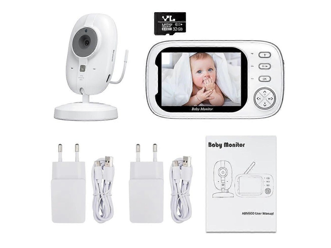 Monitor De Vídeo Para Bebês Sectyme, Câmera De Segurança Sem Fio Com Áudio Bidirecional, Visão Noturna E Monitoramento De Temperatura. Olysi Shop