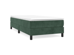 Box Spring Bed, Box Spring Beds Vidaxl Verde Veludo (100 X 200 Cm)