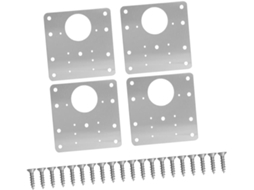 Placas De Reparo Armário Com 4 Peças, Aço Resistente À Corrosão