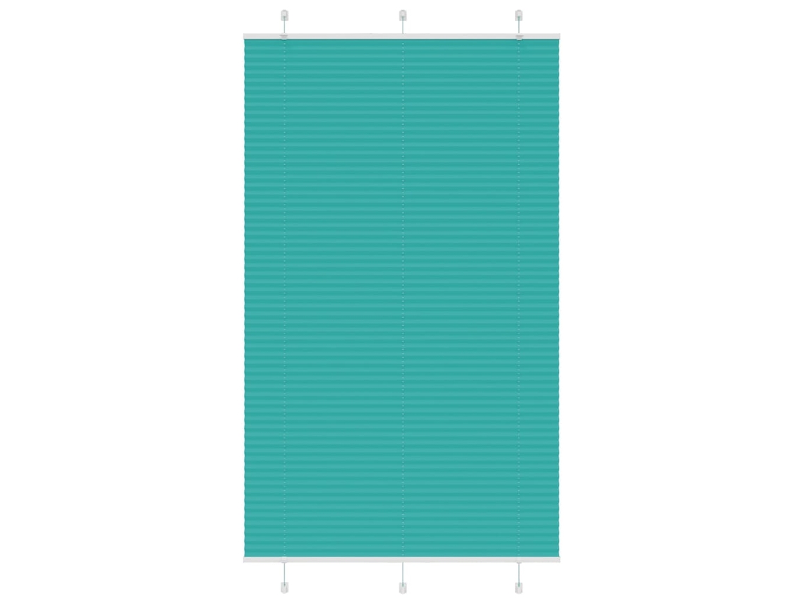 Pleated Blind, Pleated Blinds Vidaxl Verde Poliéster (120 X 200 Cm)