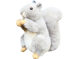 Brinquedo De Pelúcia Esquilo – Scaleutical Plush Stones, Um Bom