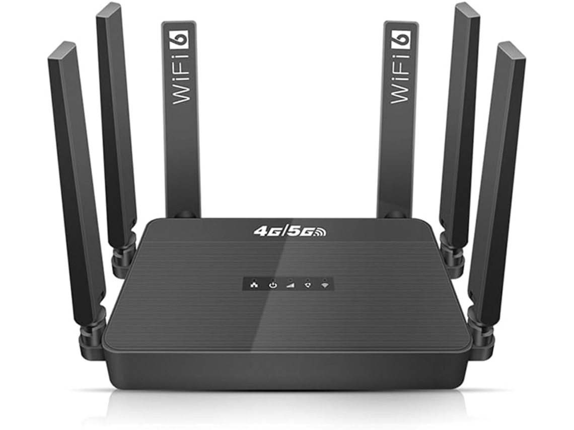 Roteador Wi-fi 6 4g/5g Lte Para 32 Usuários, Compatível Com Os