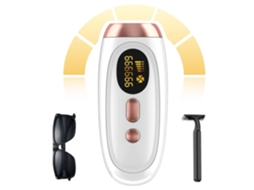Depilador Ipl Permanente Para Mulheres E Homens - Depilação Indolor Para Axilas, Pernas, Braços, Rosto E Linha Biquini