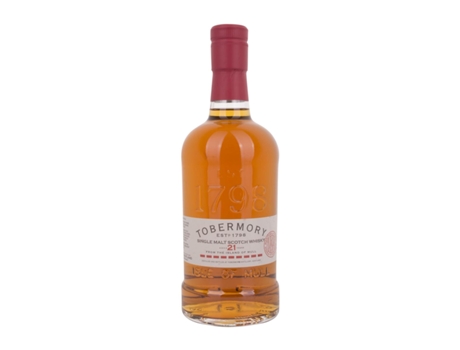 Whisky Single Malt TOBERMORY 21 Anos (0.7 L - 1 Unidade)