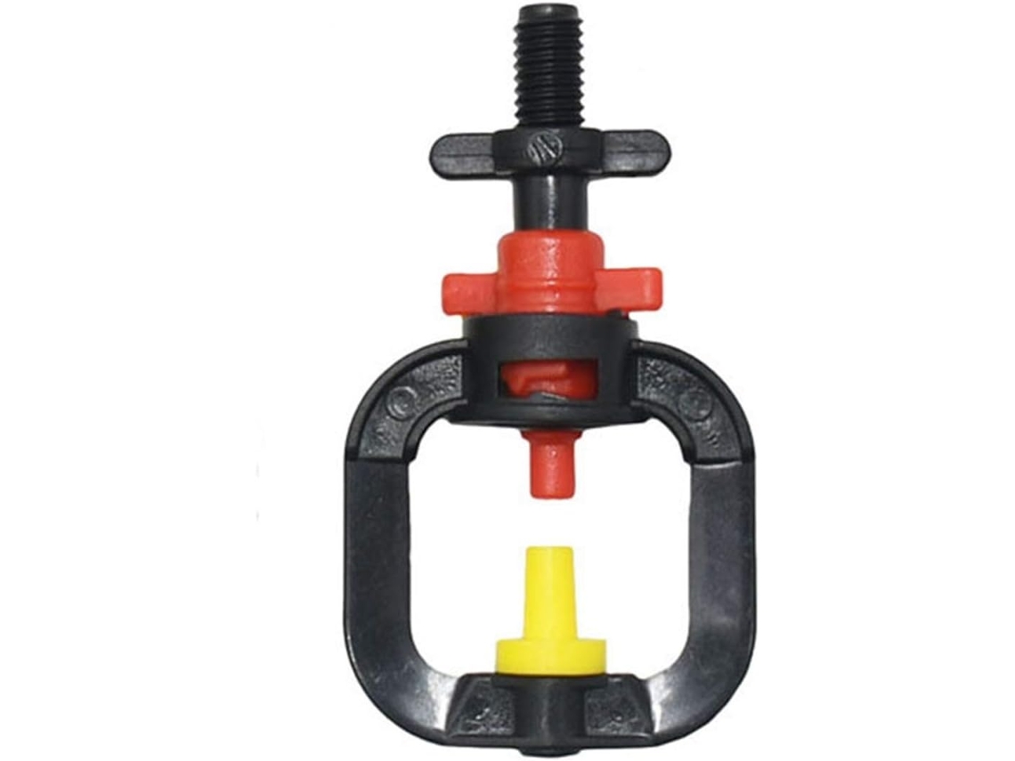Conjunto de 360 Bicos Irrigação para Gramados e Jardins, com Sistema Antigotejamento Rotação Graus, Além