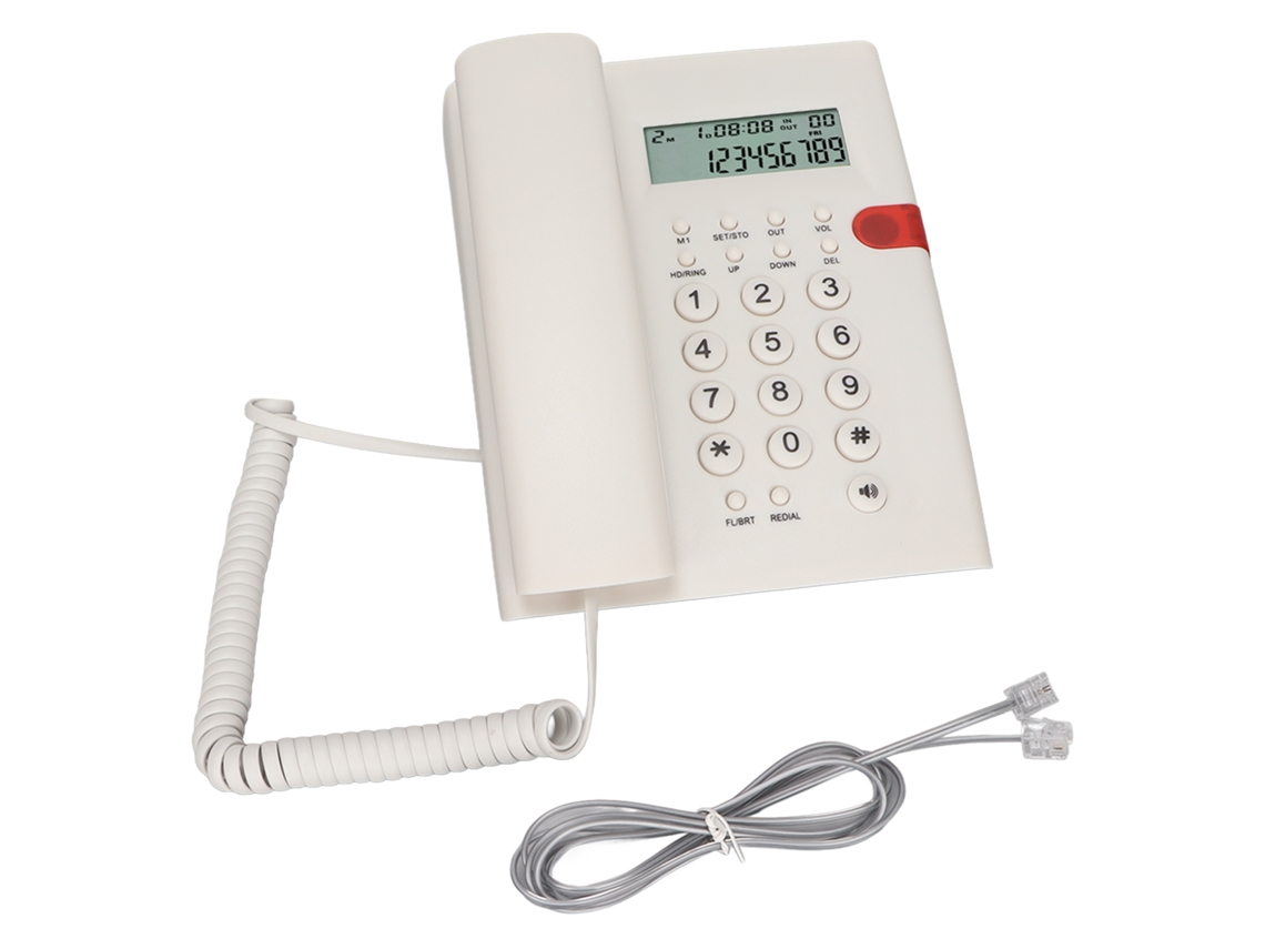 Telefone Fixo LAXISCREED com Id Chamada Sem Fio