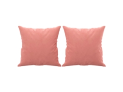 Throw Pillow, Throw Pillows Vidaxl Cor-de-rosa Veludo (n/a)