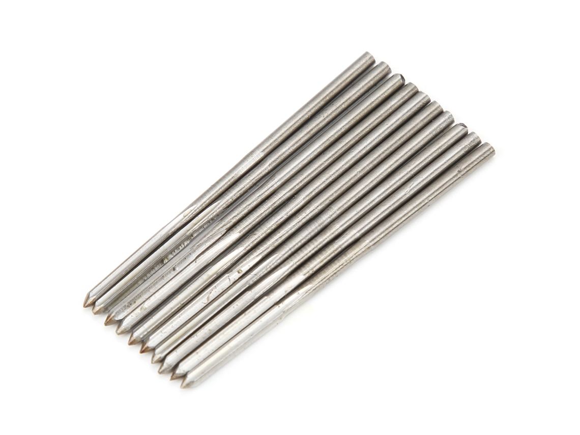 Laxiscreed Rutura De Furar De Aço De Alta Velocidade Com Haste Reta Totalmente Usinada, 2mm De Diâmetro Para Maquinaria Industrial