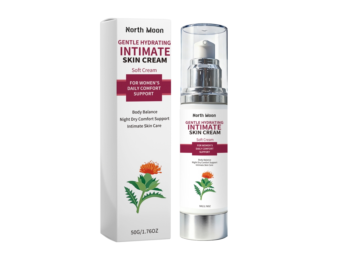Crema Corporal North Moon para Mujer Textura Suave e Hidratação Conforto Pele