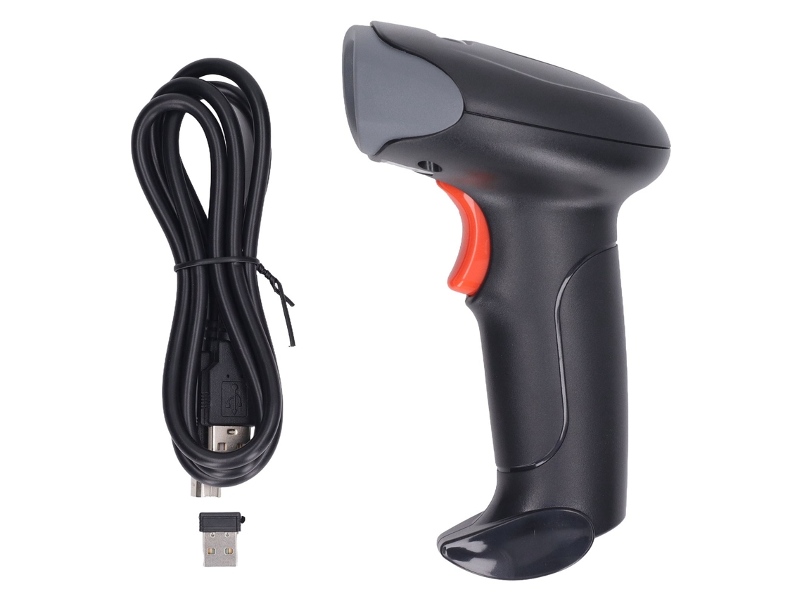 Escáner De Código De Barras 2d Inalámbrico 2.4g Bluetooth, Lector Portátil Para Supermercado, Tienda Y Envío Express