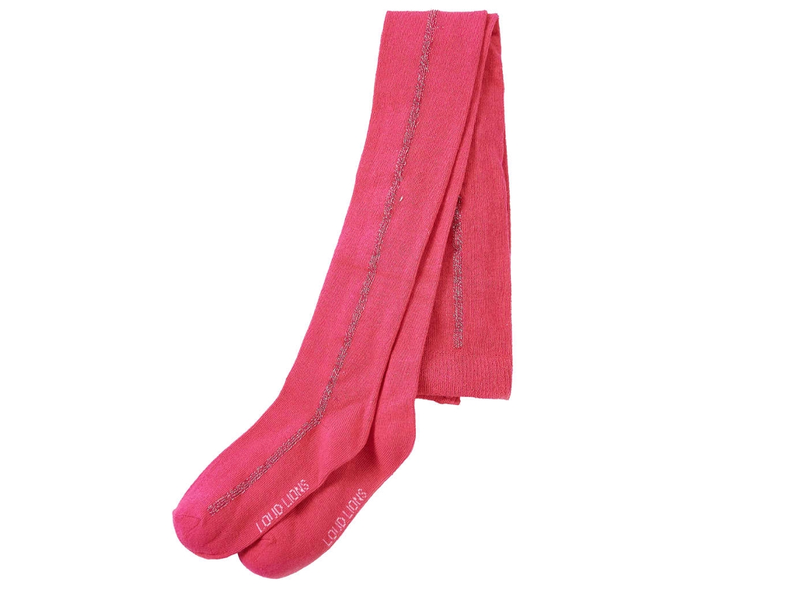 Meias-calças Para Criança Rosa-choque 128