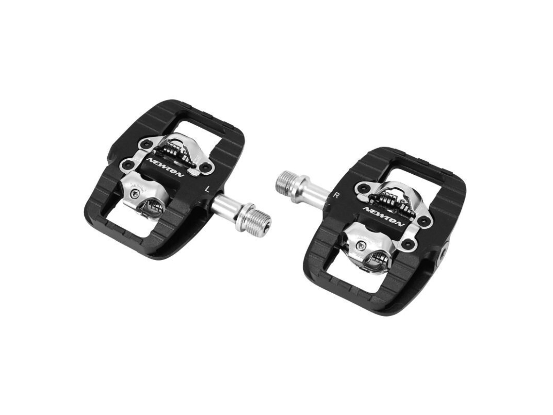 Par de pedais automáticos multiusos com presilhas rolantes P2R Spd Type Shimano