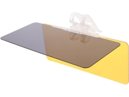 Extensão antirreflexo para viseira solar, para uso diurno e noturno em caminhonetes e SUVs.