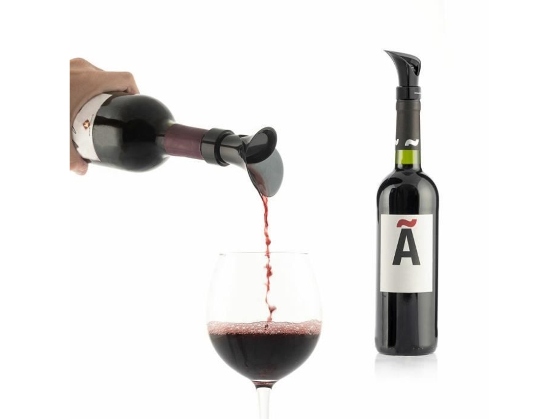 Rolha Para Garrafa De Vinho - Innovagoods - Wintopp - Dosador E Aerador 2 Em 1 - Anti-gotejamento - Hermética