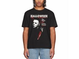 Rockinstone Halloween He Black Adult T-shirt Size:s