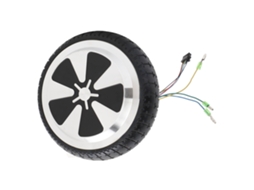 2026zentro-pneu De Motor Roda Scooter Equilíbrio 6.5 Polegadas Alumínio Borracha Absorção De Impacto Sem Escova
