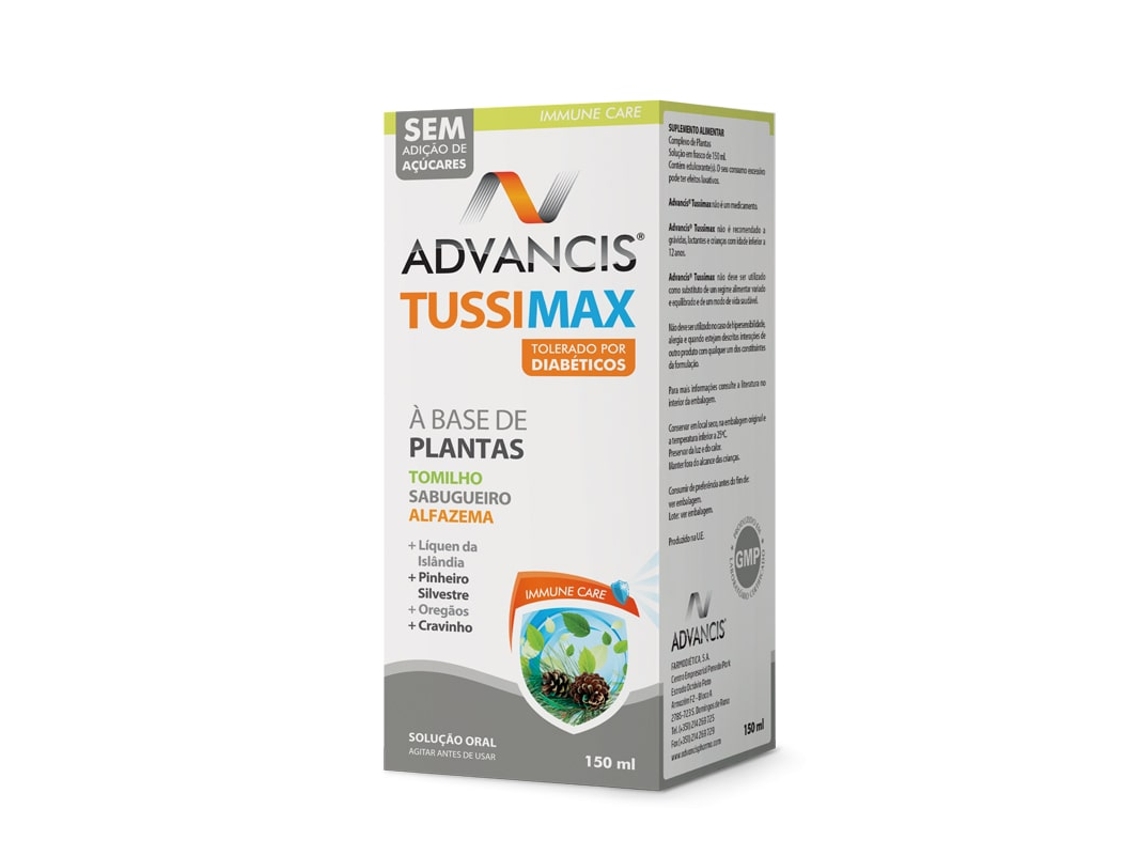 Tussimax Solução Oral 150ml Advancis