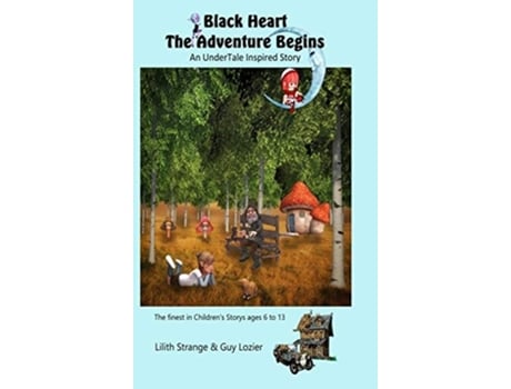 Livro Black Heart De Guy Lozier E Lilith Strange (inglês - Capa Dura)