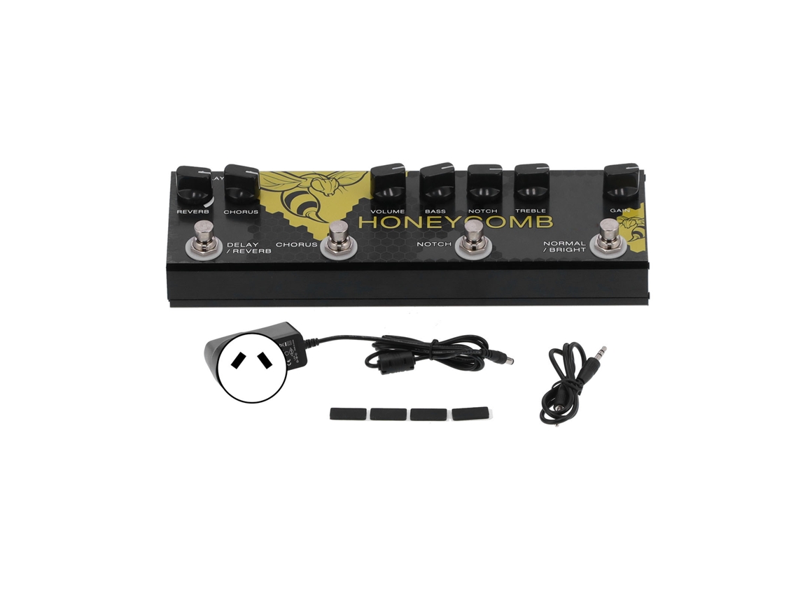 Pedal Multi Efeito Violão Chorus Delay Reverb