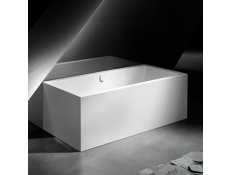 KALDEWEI Meisterstück Conoduo 2 Banheira Instalação de Encastrar 3 Lados 1722 170X75X43 Cm Branco Alpino Desenho: Conjunto de Drenagem E