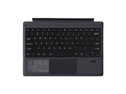Capa de Teclado Bluetooth Microsoft Surface Pro 7plus com touch, preto XIAOMOYU