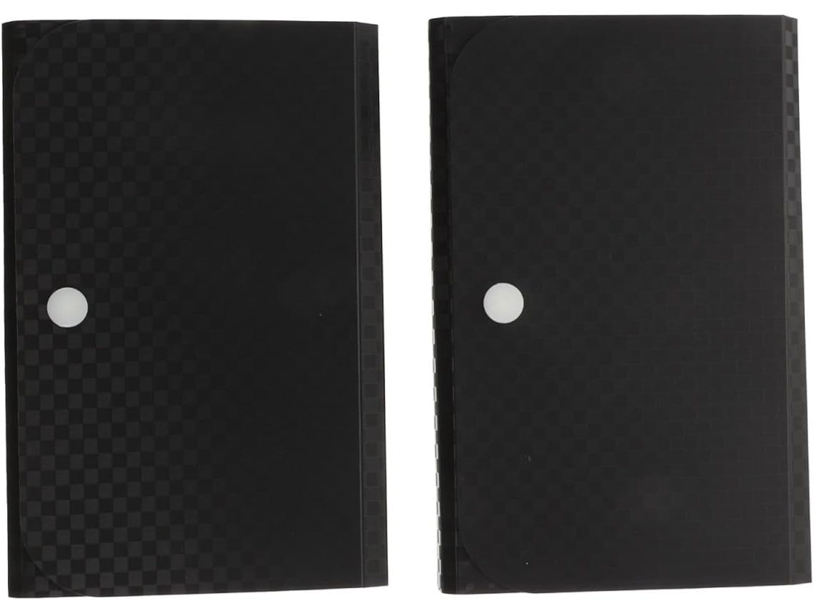 Organizador de Arquivos Portátil Multicamadas Supvox de 2 Peças, Design Criativo em PP, Ideal para Escola
