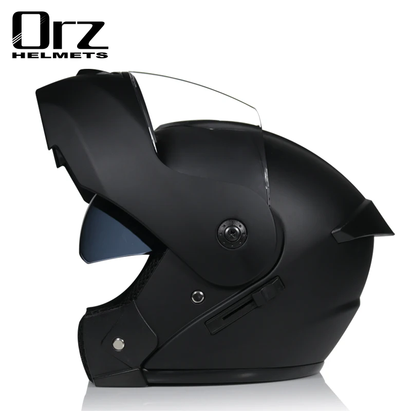 (s) Capacete Flip Para Motocicleta Com Certificação Dot Mais Recente E Viseira Integrada.