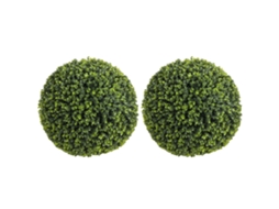 2 Bolinhas Eucalipto 52cm, Uv, 1086 Folhas, Interno/externo, Decorativas. Ge