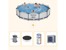 Bestway Piscina Bestway Steel Pro Max Redonda - 366x76 Cm - 5-peças S203