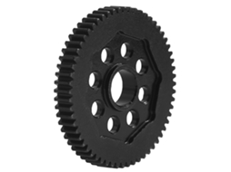 Mali engrenagem Redutora de Aço Metal para Carro Controle Remoto Lc Racing 1/14 Peça de Upgrade 60t