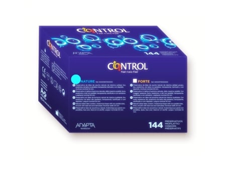 Preservativos CONTROL Adapta Nature (144 un)