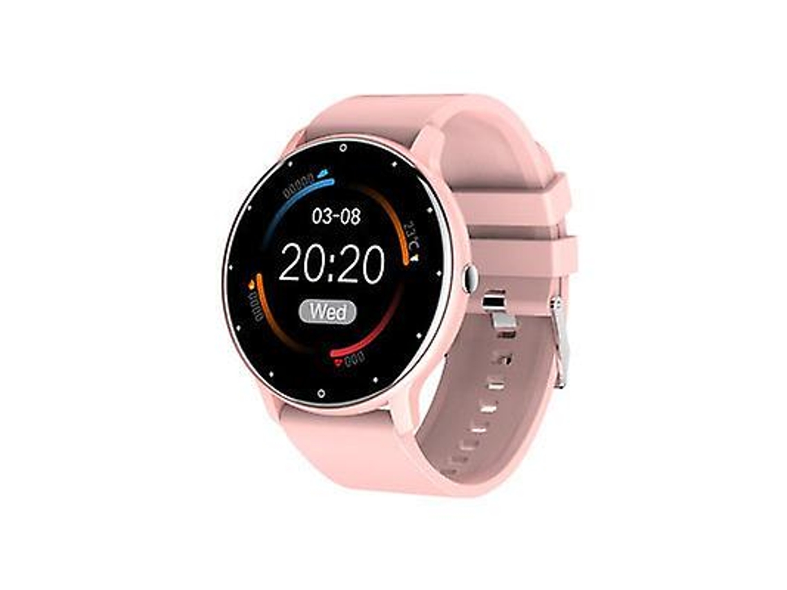 Smartwatch Mulheres Homens Exercício Frequência Cardíaca Pressão Arterial Fitness Tracker Smartwatch À Prova Dágua Para Ios Android Bestvite (rosa)